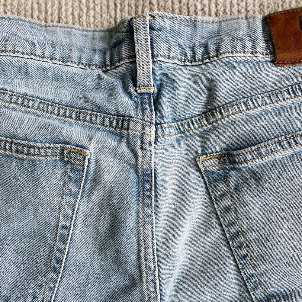 Frye Distressed Cut Off Jean Shorts Sz 34 Men’s Fit Size 8 - Picture 12 of 14